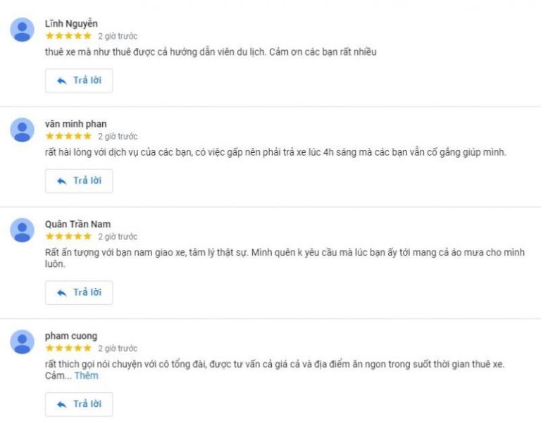 MOTOGO luôn nhận được đánh giá tốt từ phía khách hàng đã sử dụng dịch vụ